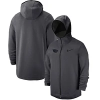 Veste à capuche entièrement zippée pour homme Nike Oregon State Beavers Tonal Showtime Anthracite