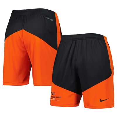 Oregon State Beavers Nike Performance Player Shorts - Black/Orange