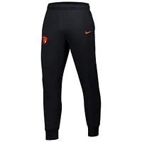 Men's Nike Black Oregon State Beavers Club Fleece Pants