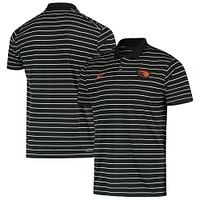 Men's Nike Black Oregon State Beavers Victory Stripe Performance 2022 Coaches Polo