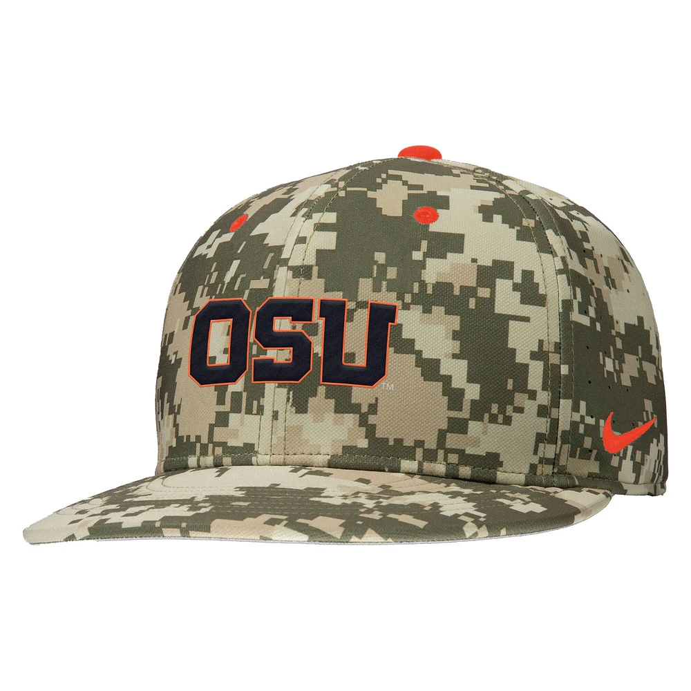 Casquette de baseball Nike Digital Camo Oregon State Beavers pour homme