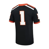 Maillot de football Nike #1 noir pour homme Oregon State Beavers Untouchable