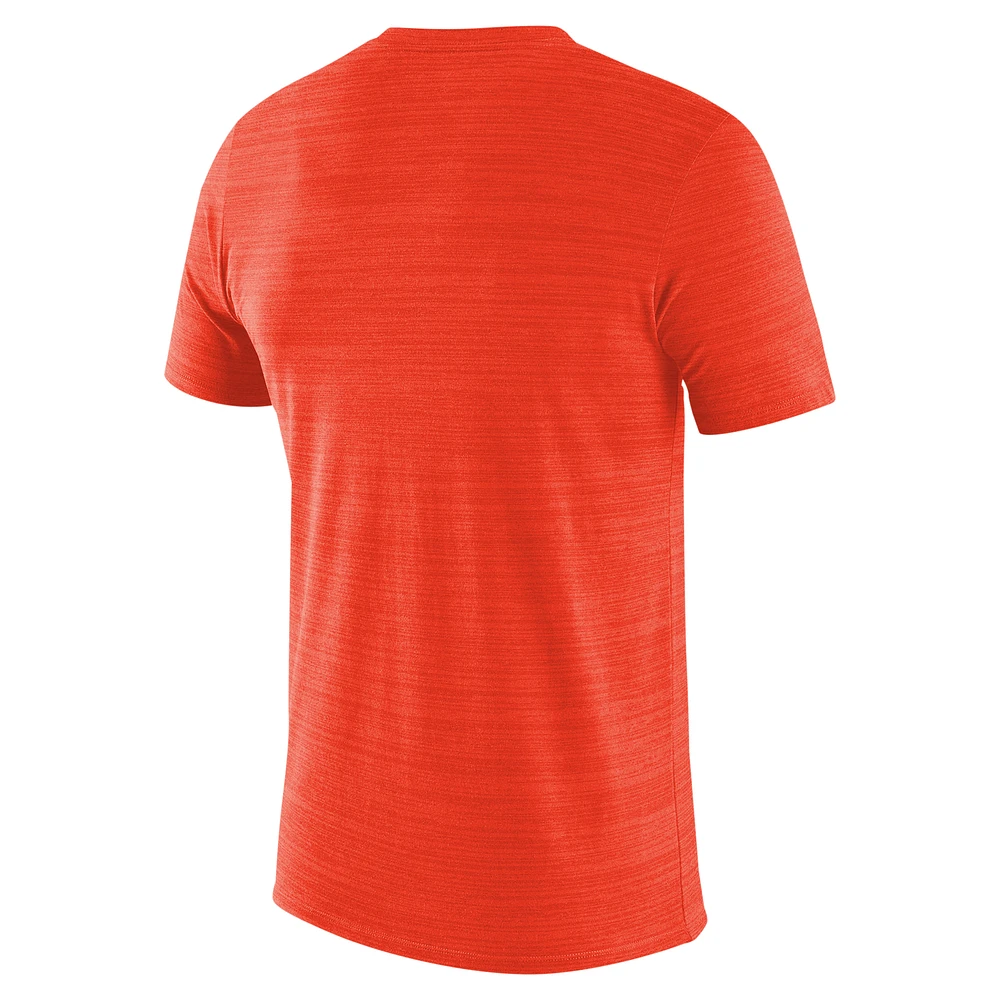 T-shirt Nike Orange State Beavers 2024 Sideline Velocity Legend Performance pour homme