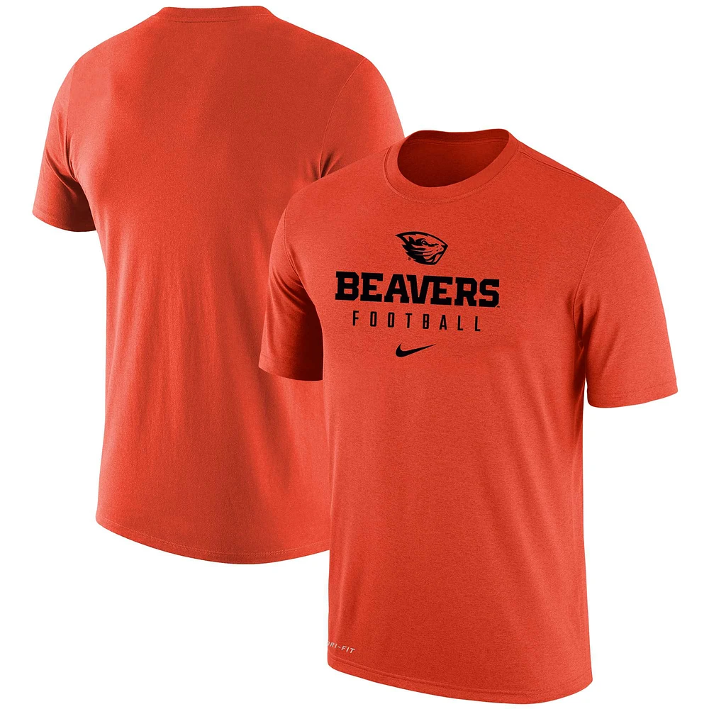 T-shirt Nike pour homme, orange, Oregon State Beavers Changeover