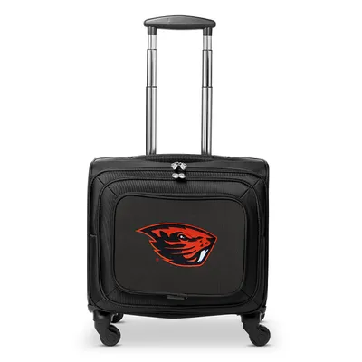 Oregon State Beavers MOJO 14'' Laptop Overnighter Wheeled Bag- Black