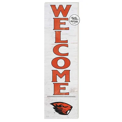 Oregon State Beavers 10'' x 35'' Indoor/Outdoor Welcome Sign