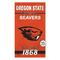 Oregon State Beavers 20'' x 20'' Retro Logo Circle Sign