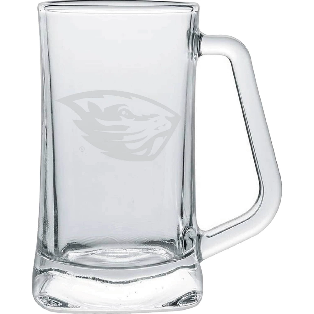 Castors de l'État de l'Oregon 15 oz. Chope en verre givré