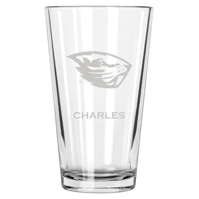 Oregon State Beavers 16oz. Personalized Etched Pint Glass