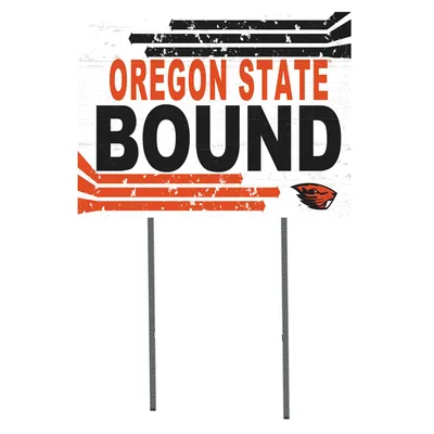 Oregon State Beavers 18'' x 24'' Bound Yard Sign