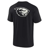 Unisex Fanatics Black Oregon State Beavers Elements Super Soft Short Sleeve T-Shirt