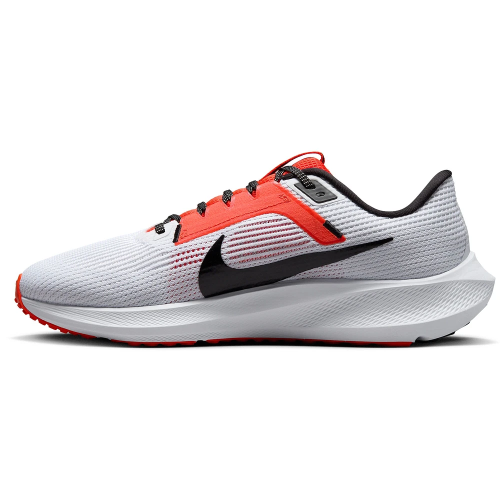 Unisex Nike  White Oregon State Beavers Zoom Pegasus 40 Running Shoe