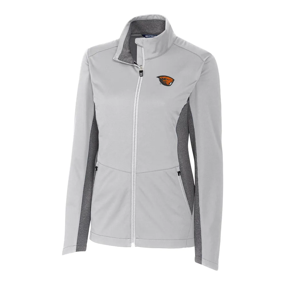 Lids Detroit Tigers Cutter & Buck Women's Americana Logo Navigate Softshell  Full-Zip Jacket