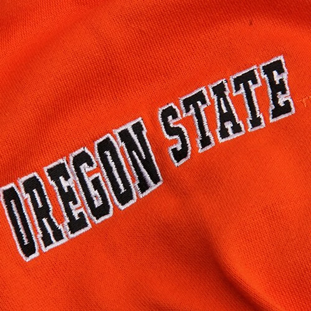 Sweat à capuche orange avec grand logo des Beavers de l'Oregon State Athletic Youth Stadium