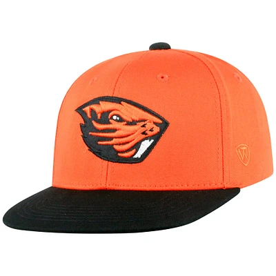 Youth Top of the World Orange Oregon State Beavers Victory Maverick Snapback Hat