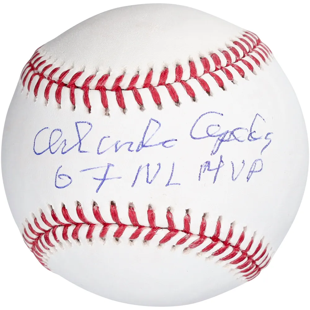 Lids Orlando Cepeda St. Louis Cardinals Fanatics Authentic Autographed  Baseball with 67 NL MVP Inscription