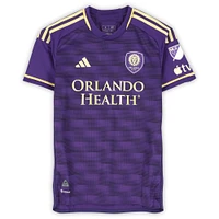 Ivan Angulo Orlando City SC Autographed Match-Used #77 Purple adidas Jersey from the 2024 MLS Season - Size S