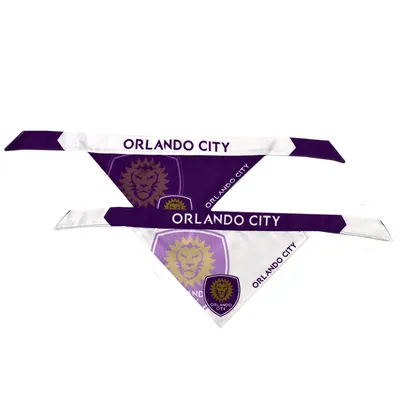 Ensemble de deux bandanas pour animaux Little Earth Orlando City SC