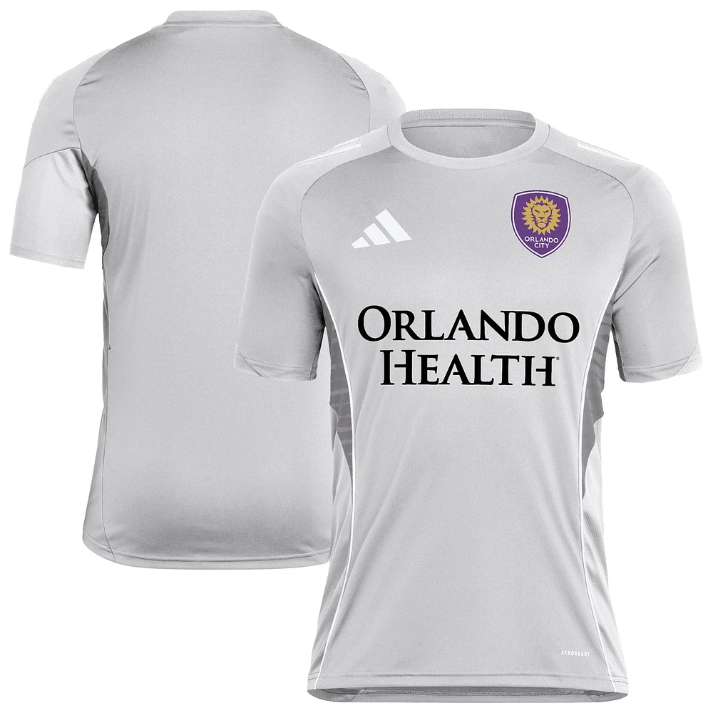 Men's adidas  Silver Orlando City SC 2025 Training Jersey