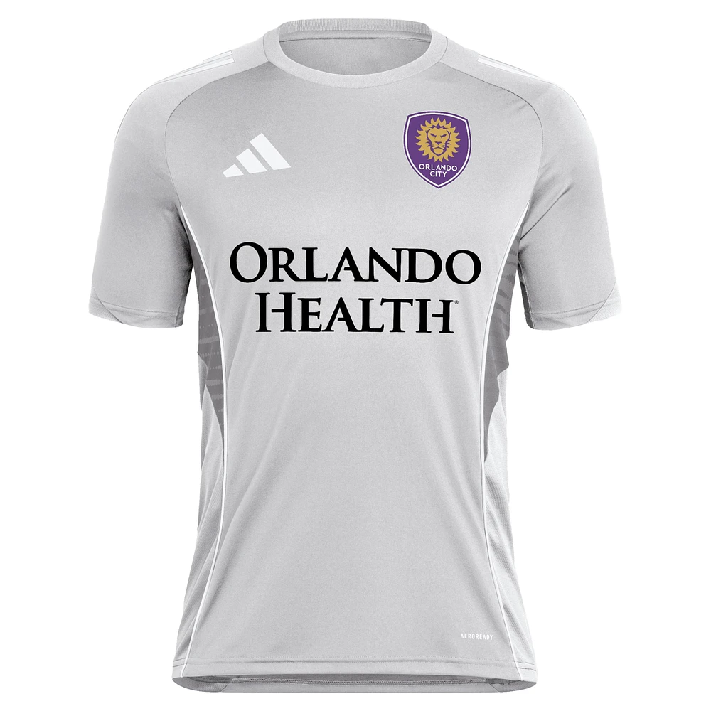 Men's adidas  Silver Orlando City SC 2025 Training Jersey