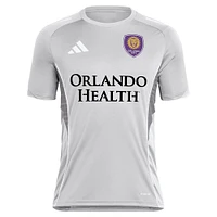 Men's adidas  Silver Orlando City SC 2025 Training Jersey