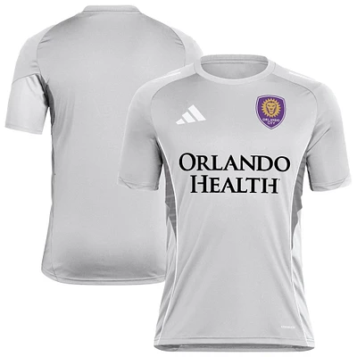 Men's adidas  Silver Orlando City SC 2025 Training Jersey