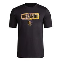 T-shirt adidas Orlando City SC Local Pop AEROREADY noir pour hommes