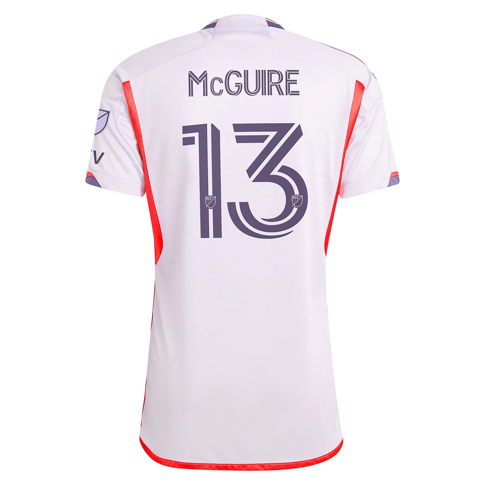 Men's adidas Duncan McGuire Purple Orlando City SC 2024 Legacy Kit Authentic Player Jersey
