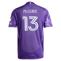 Men's adidas Duncan McGuire Purple Orlando City SC 2025 Perfect Storm Authentic Player Jersey
