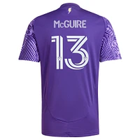 Men's adidas Duncan McGuire Purple Orlando City SC 2025 Perfect Storm Replica Player Jersey