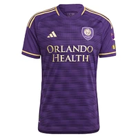 Men's adidas Ercan Kara Purple Orlando City SC 2023 The Wall Kit Authentic Player Jersey