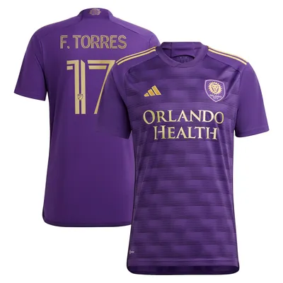 Facundo Torres Orlando City SC adidas 2023 The Wall Kit Replica Player Jersey - Purple