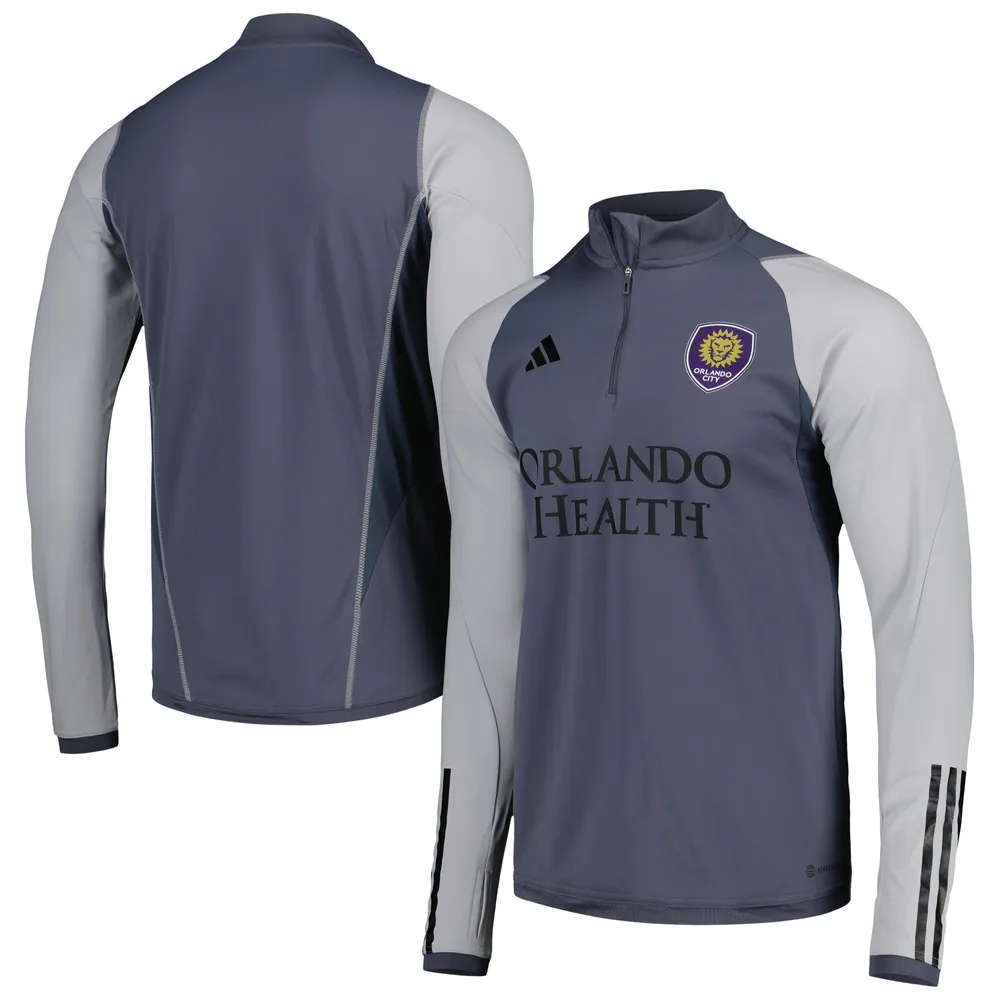 Haut d'entraînement adidas Orlando City SC 2023 On-Field AEROREADY gris pour homme