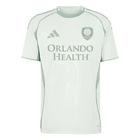 Men's adidas Light Green Orlando City SC 2025 One Planet Pre-Match Top