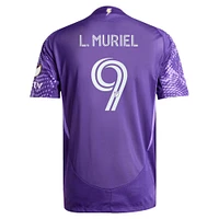 Maillot de joueur authentique adidas Luis Muriel violet Orlando City SC 2025 Perfect Storm pour homme
