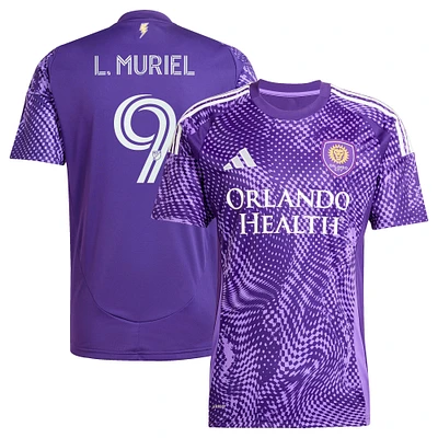 Men's adidas Luis Muriel Purple Orlando City SC 2025 Perfect Storm Replica Player Jersey