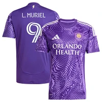 Men's adidas Luis Muriel Purple Orlando City SC 2025 Perfect Storm Replica Player Jersey