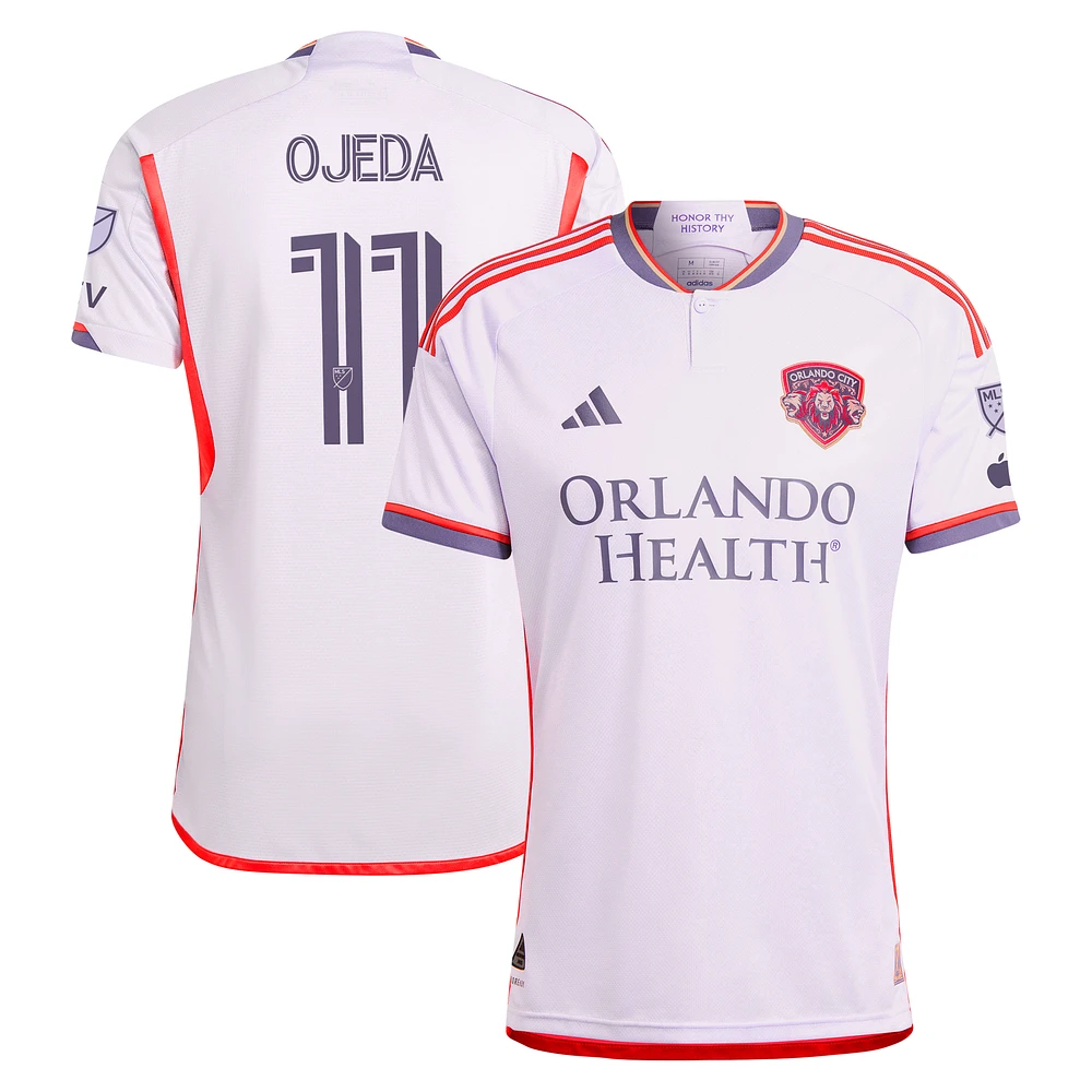 Maillot de joueur authentique adidas Martín Ojeda violet Orlando City SC 2024 Legacy Kit pour homme