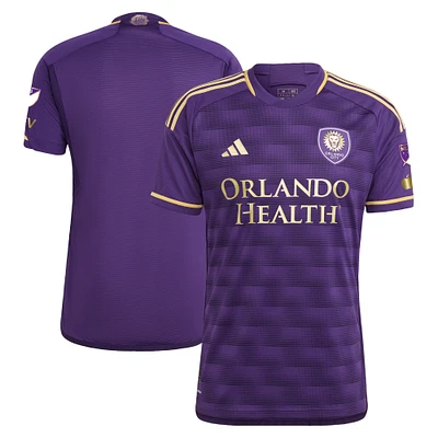 Orlando City SC adidas 2023 The Wall Kit Authentic Jersey - Purple