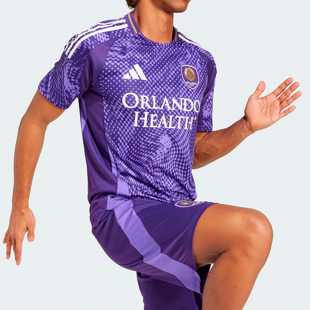 Men's adidas Purple Orlando City SC 2025 Perfect Storm Authentic Jersey