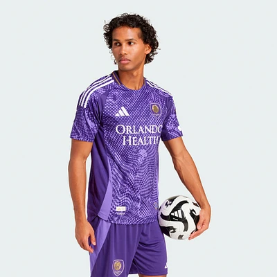 Men's adidas Purple Orlando City SC 2025 Perfect Storm Authentic Jersey