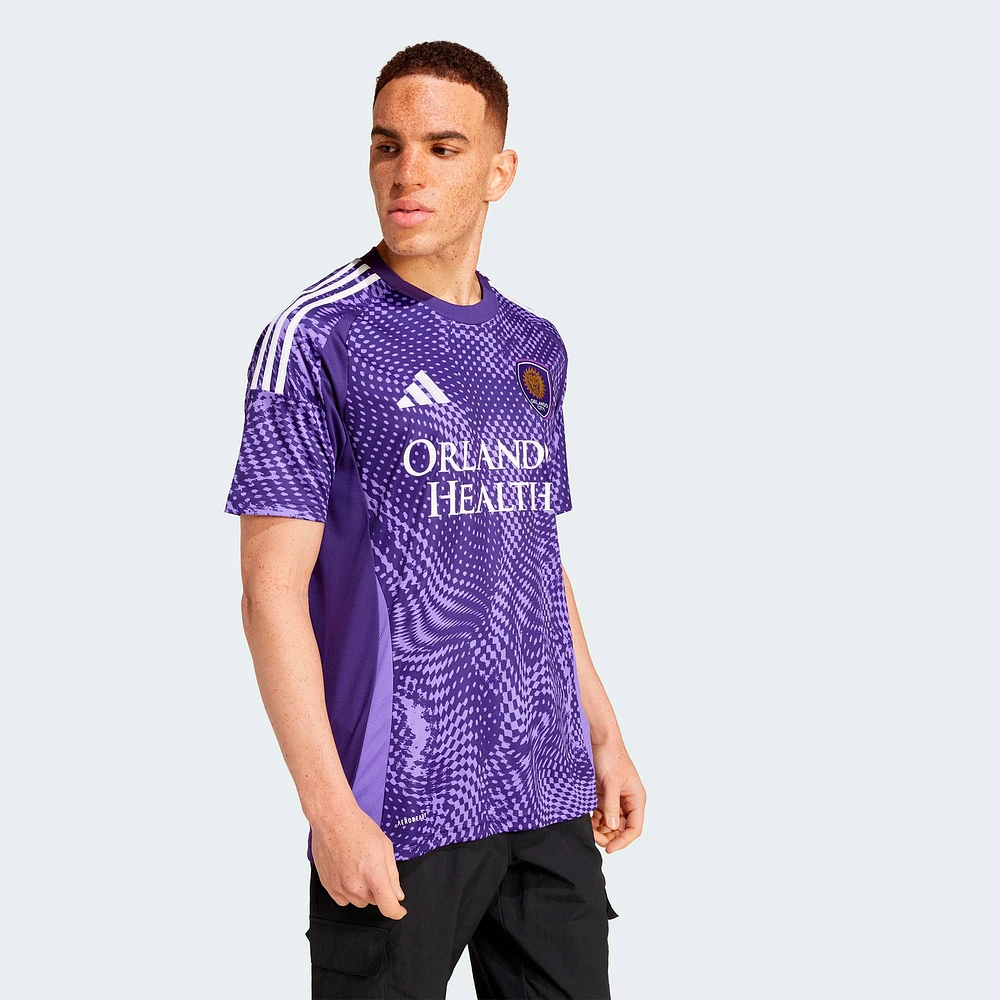 Men's adidas  Purple Orlando City SC 2025 Perfect Storm Replica Jersey