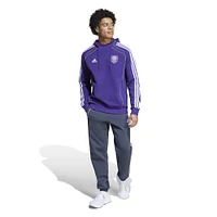 Men's adidas Purple Orlando City SC 2025 Travel Pullover Hoodie