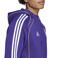 Men's adidas Purple Orlando City SC 2025 Travel Pullover Hoodie