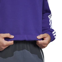 Men's adidas Purple Orlando City SC 2025 Travel Pullover Hoodie