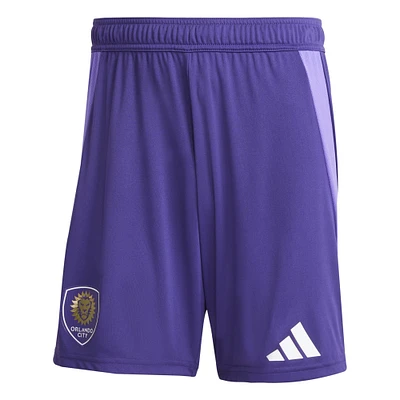 Men's adidas  Purple Orlando City SC Home 2025 Perfect Storm Authentic Shorts