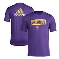 T-shirt violet adidas Orlando City SC Local Pop AEROREADY pour hommes