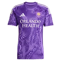 Men's adidas Robin Jansson Purple Orlando City SC 2025 Perfect Storm Replica Player Jersey