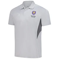 Men's adidas Silver Orlando City SC 2025 Training Polo
