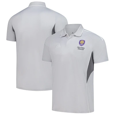 Men's adidas Silver Orlando City SC 2025 Training Polo